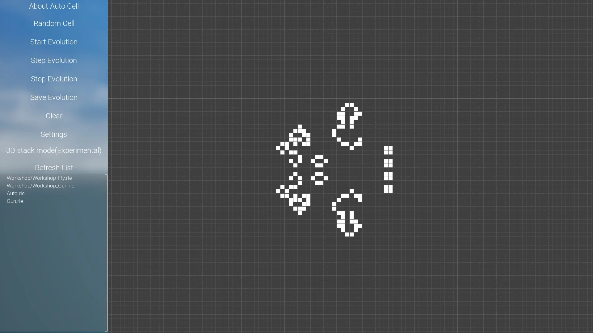 Изображение игры: Auto Cell: Game of Life