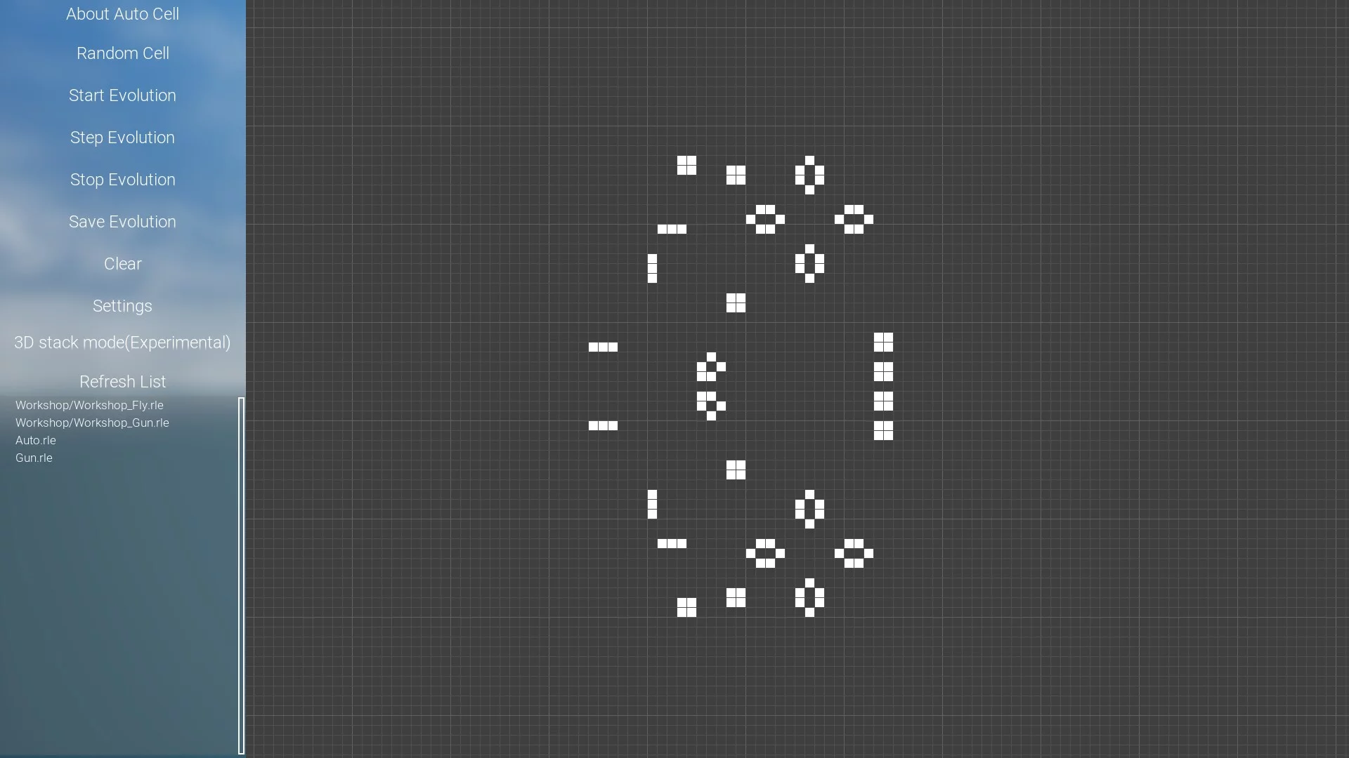 Изображение игры: Auto Cell: Game of Life