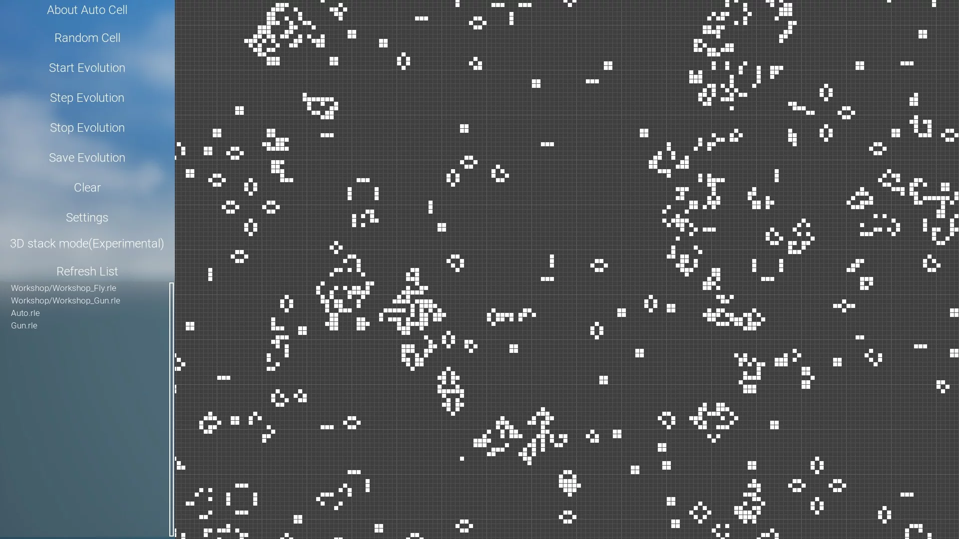 Изображение игры: Auto Cell: Game of Life