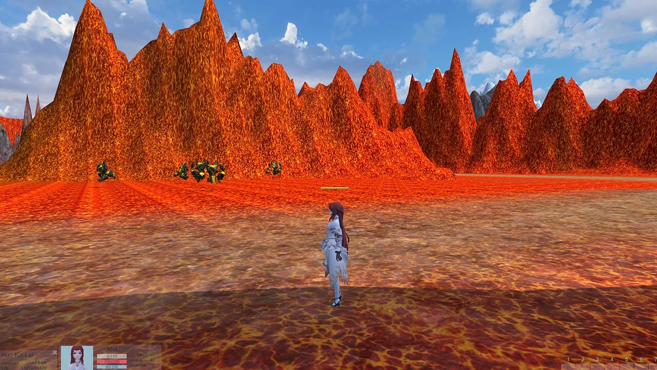 Изображение игры: 邪神大陆(Evil God Land)