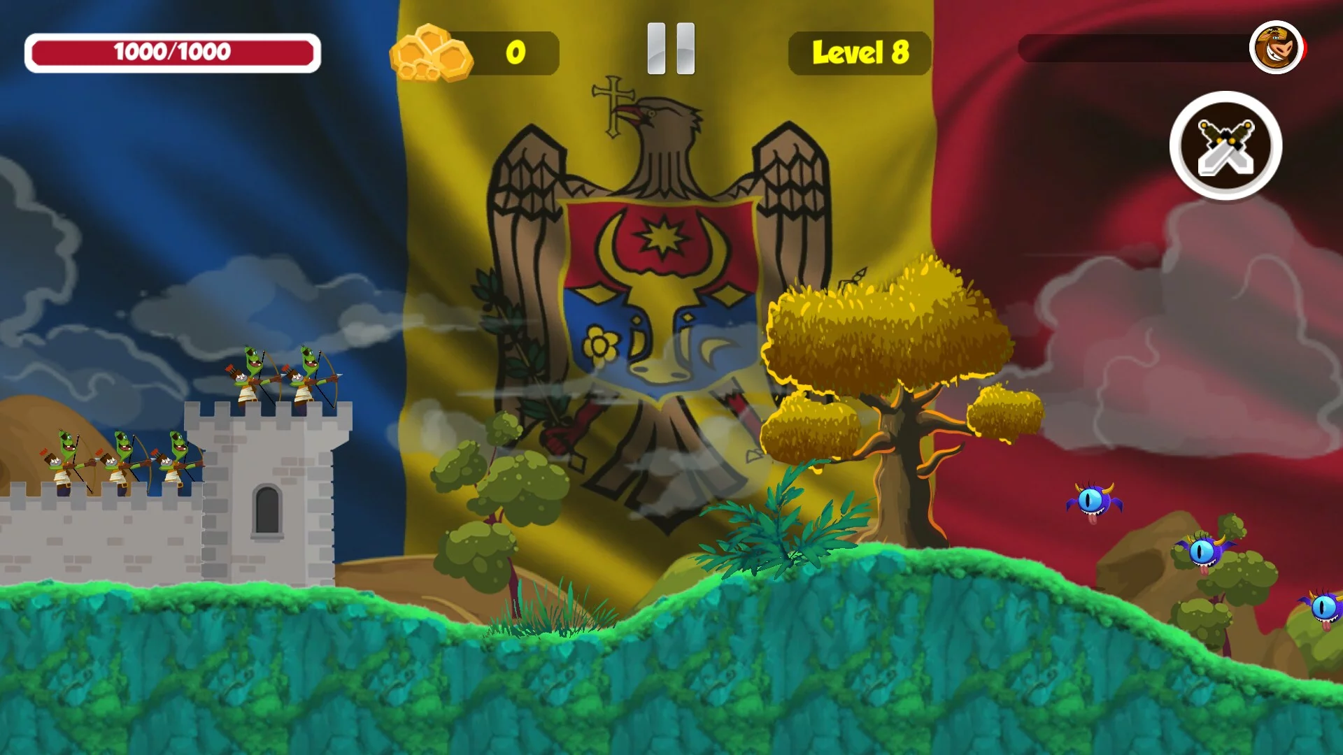Изображение игры: Space Tower Defense