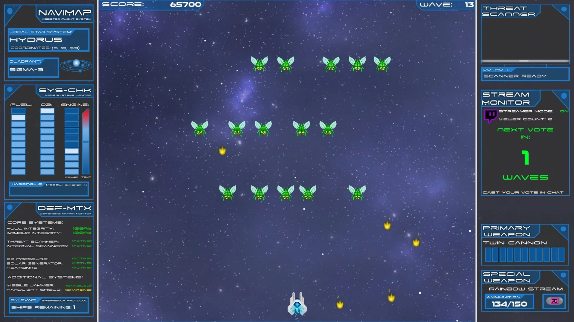 Изображение игры: Metal Swarm Infinity