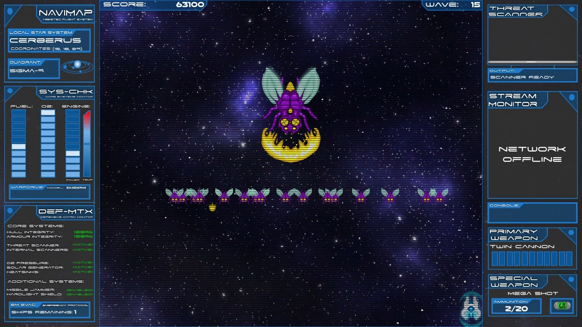Изображение игры: Metal Swarm Infinity