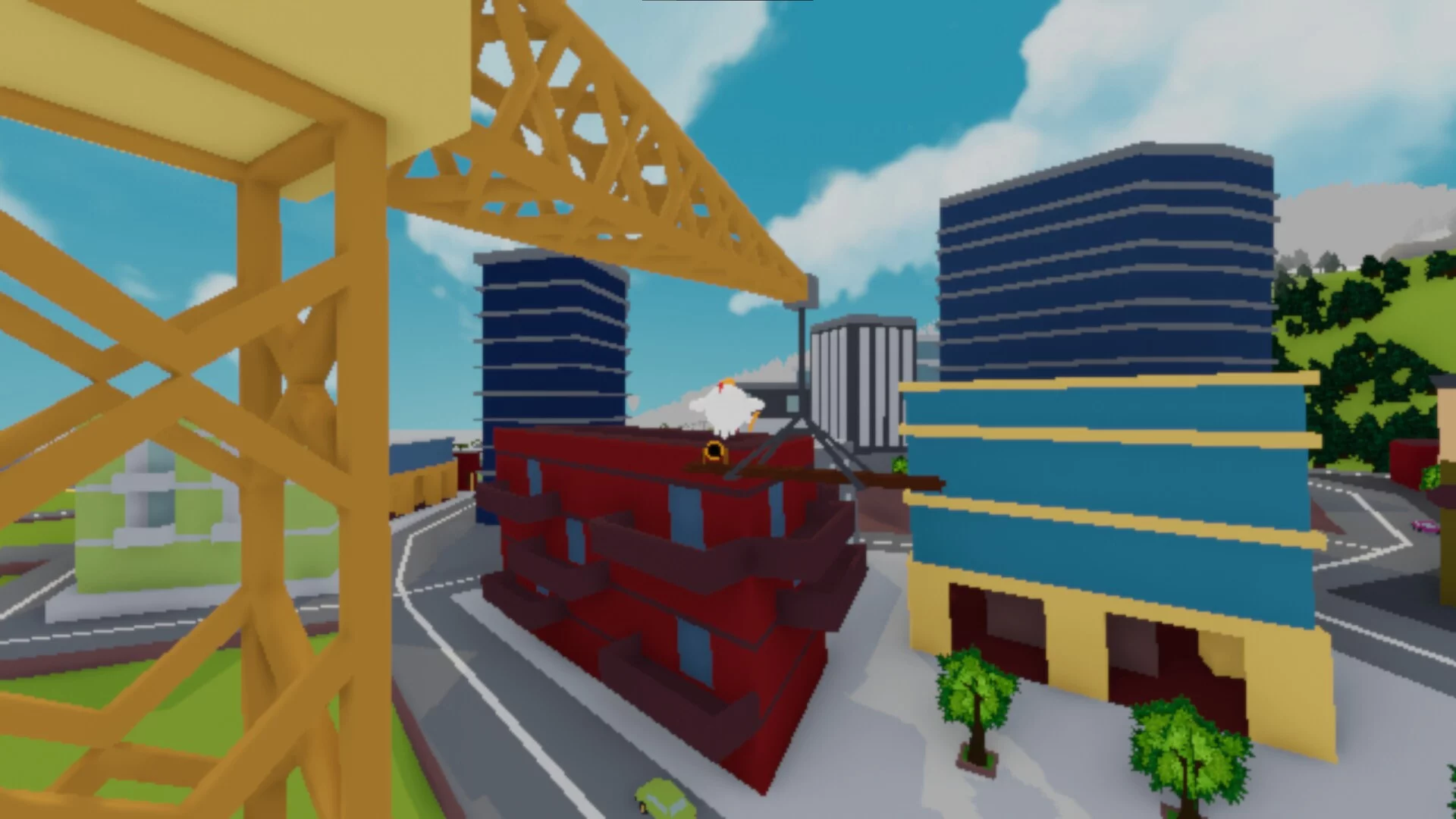 Изображение игры: Chicken Cannon!