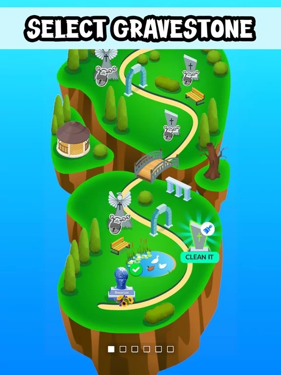 Изображение игры: Graveyard Cleaning!