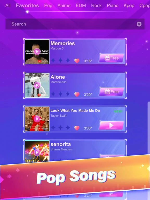 Изображение игры: Magic Piano Tiles 3: Anime Pop