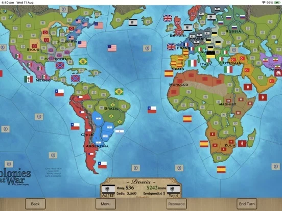 Изображение игры: Colonies at War