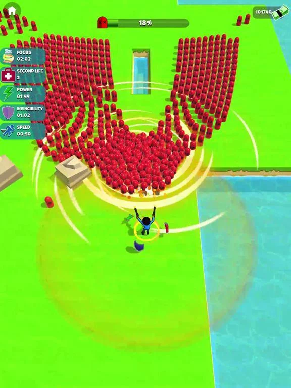 Изображение игры: Bullet Hero Rush