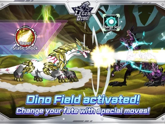Изображение игры: Legendino: Dinosaur Battle