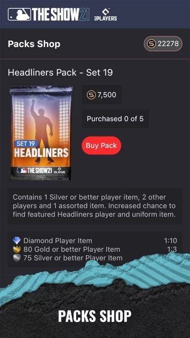 Изображение игры: MLB The Show 21 Companion App