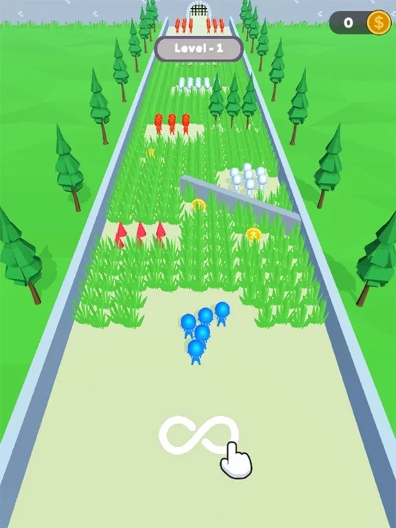 Изображение игры: Crowd City Master: Castle Raid