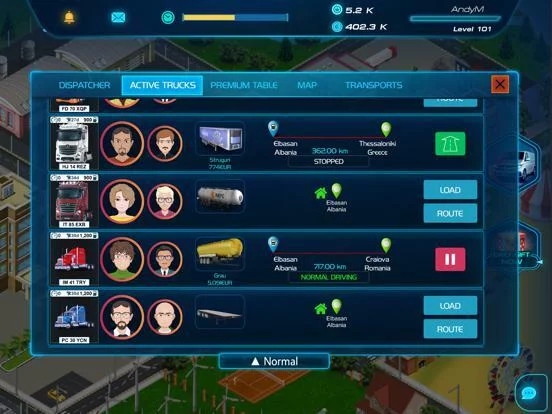 Изображение игры: Virtual Truck Manager 2 Tycoon