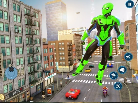 Изображение игры: Amazing Rope Hero Spider Games