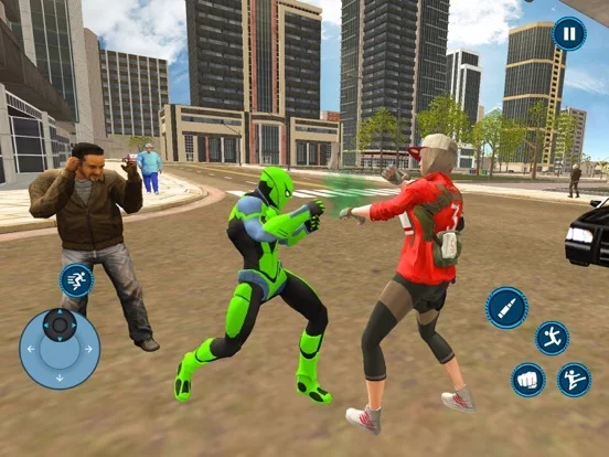 Изображение игры: Amazing Rope Hero Spider Games