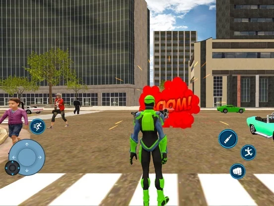 Изображение игры: Amazing Rope Hero Spider Games