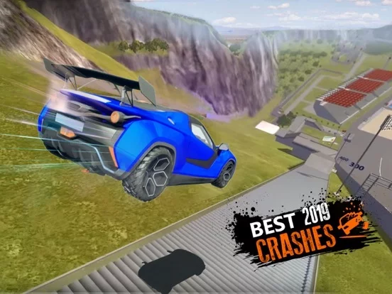 Изображение игры: Car Crash Sim: Death Stairs