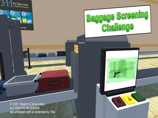 Изображение игры: Baggage Screening Challenge