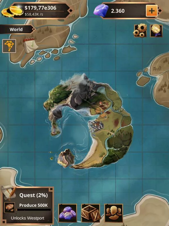 Изображение игры: Idle Trading Empire