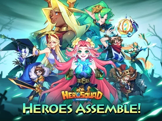Изображение игры: Hero Squad - Idle Adventure