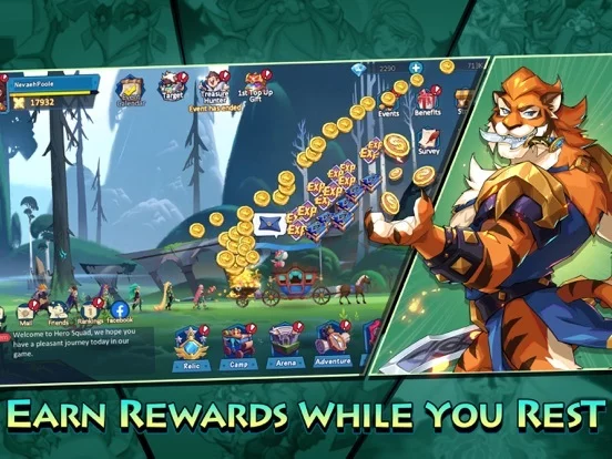 Изображение игры: Hero Squad - Idle Adventure