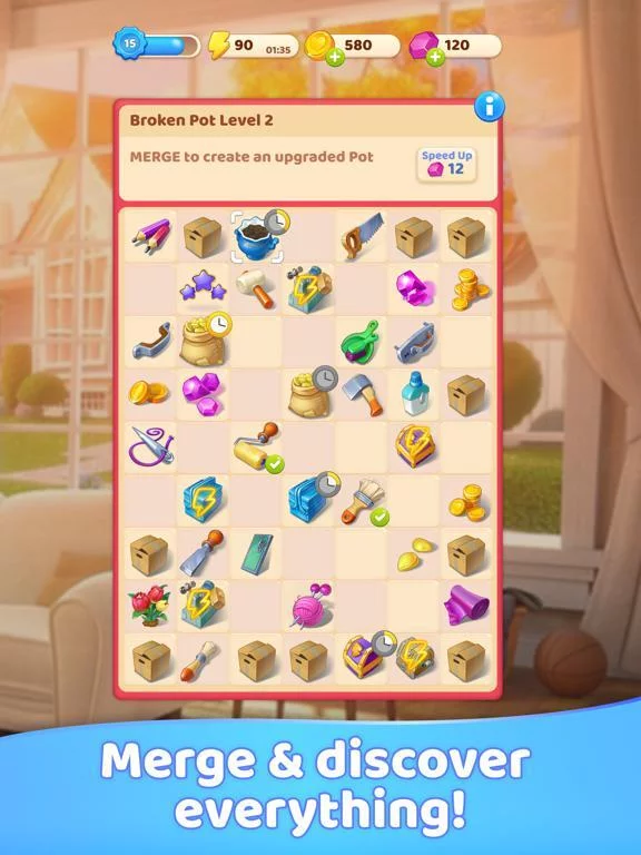 Изображение игры: Merge Decor: Home Design Game