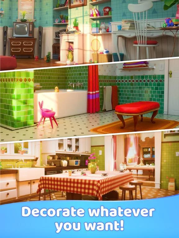 Изображение игры: Merge Decor: Home Design Game