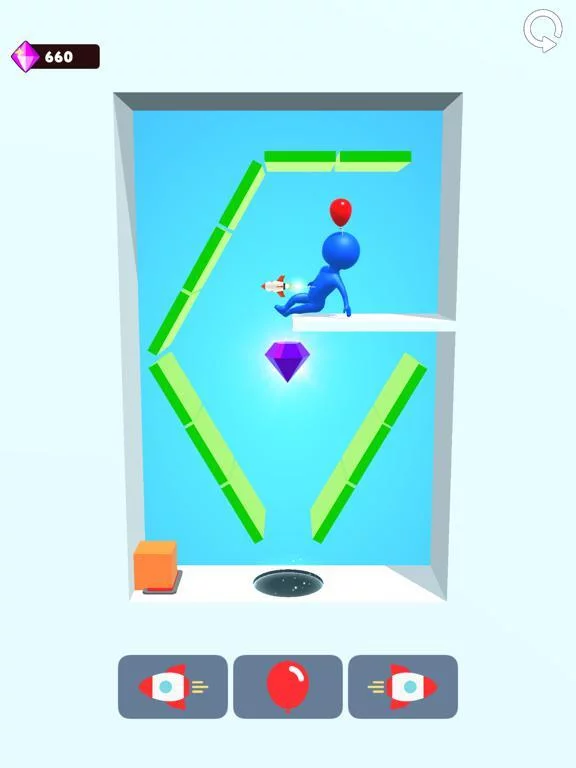 Изображение игры: Down The Hole!