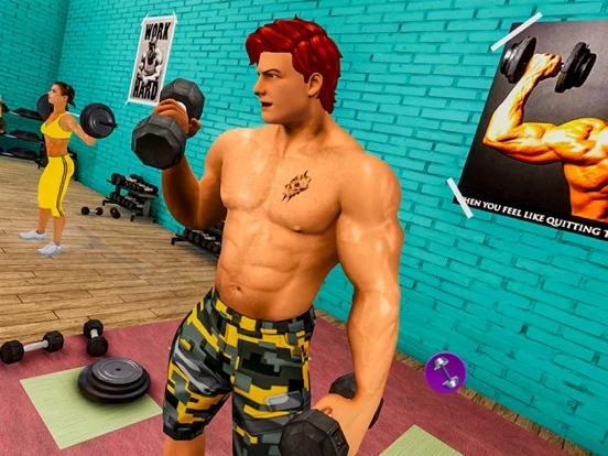 Изображение игры: MMA Gym Workout Fitness Tycoon