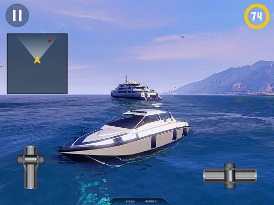 Изображение игры: Boat Driving Simulator 2021