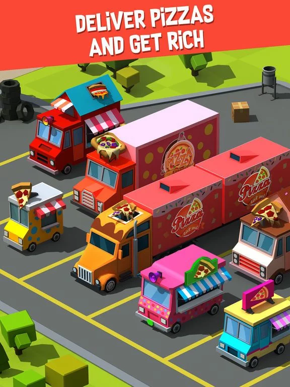 Изображение игры: Pizza Factory Tycoon