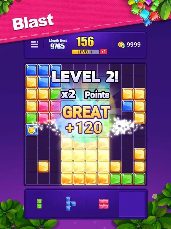 Изображение игры: Block Puzzle Jewel :Gem Legend