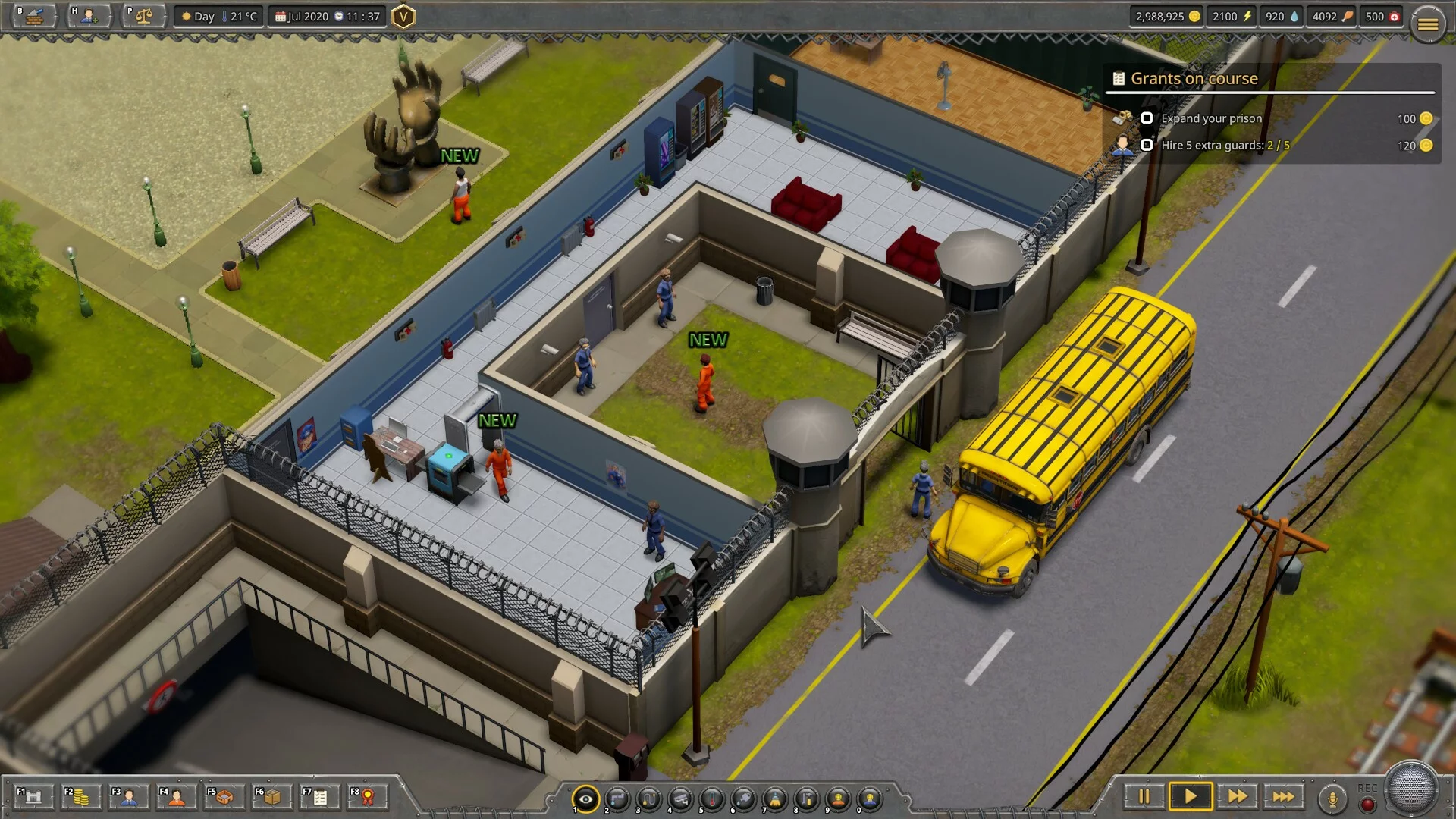 Изображение игры: Prison Tycoon: Under New Management