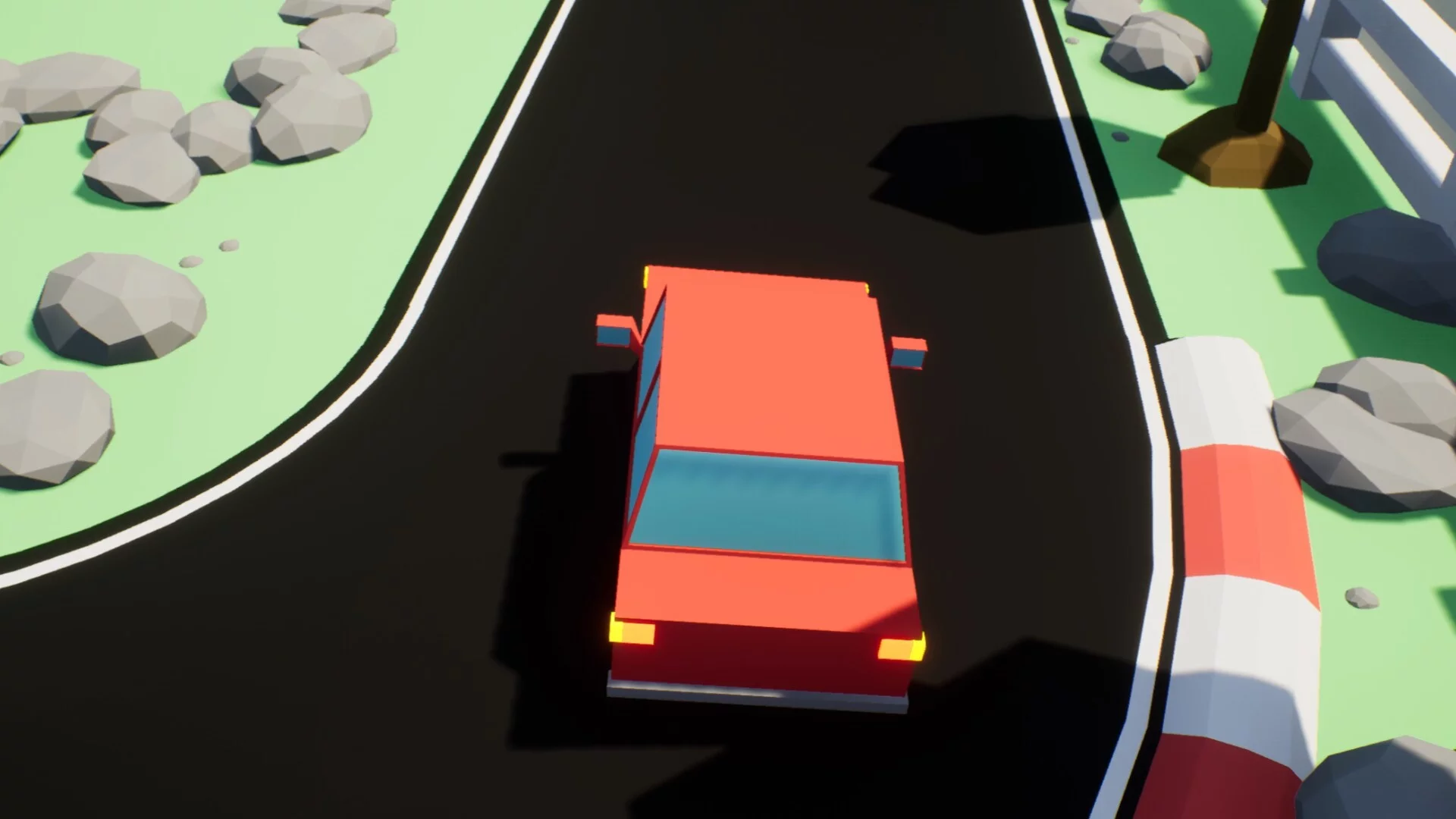 Изображение игры: Poly Racing