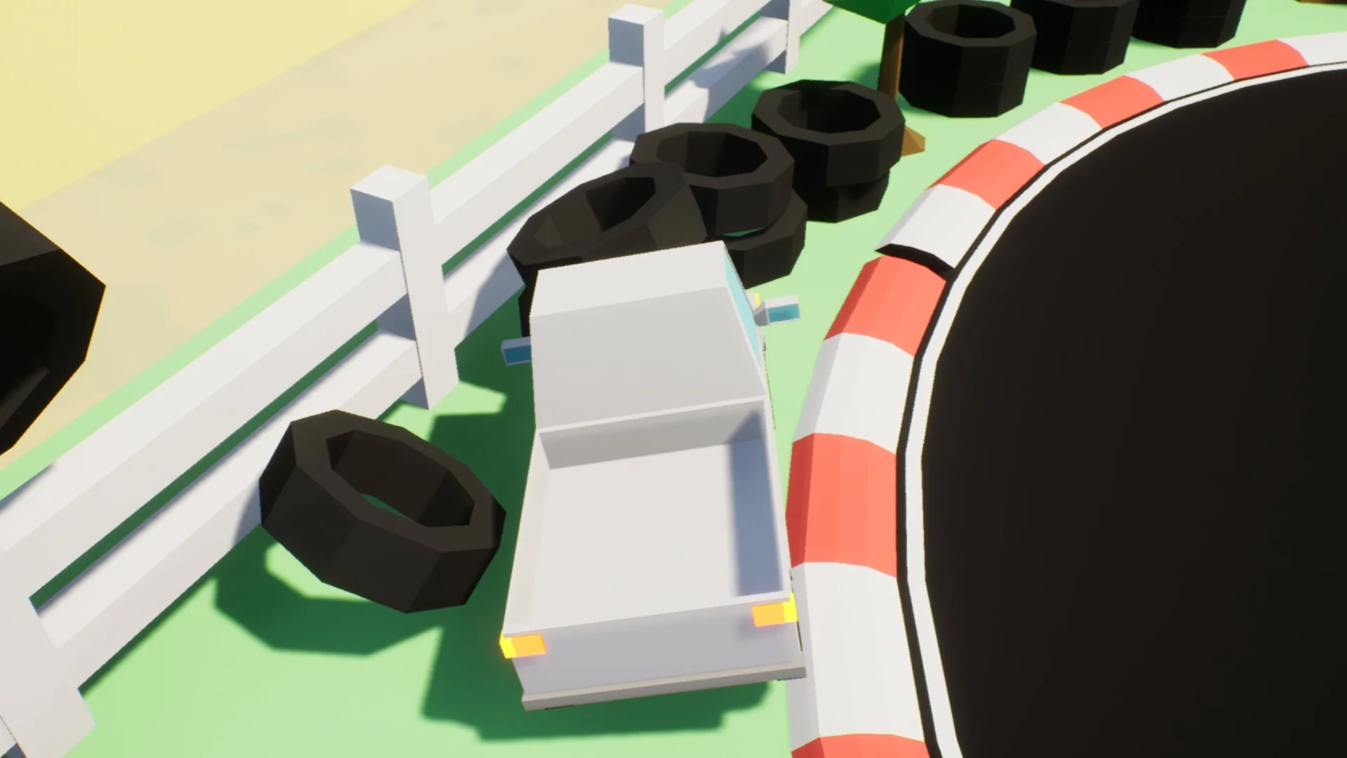 Изображение игры: Poly Racing