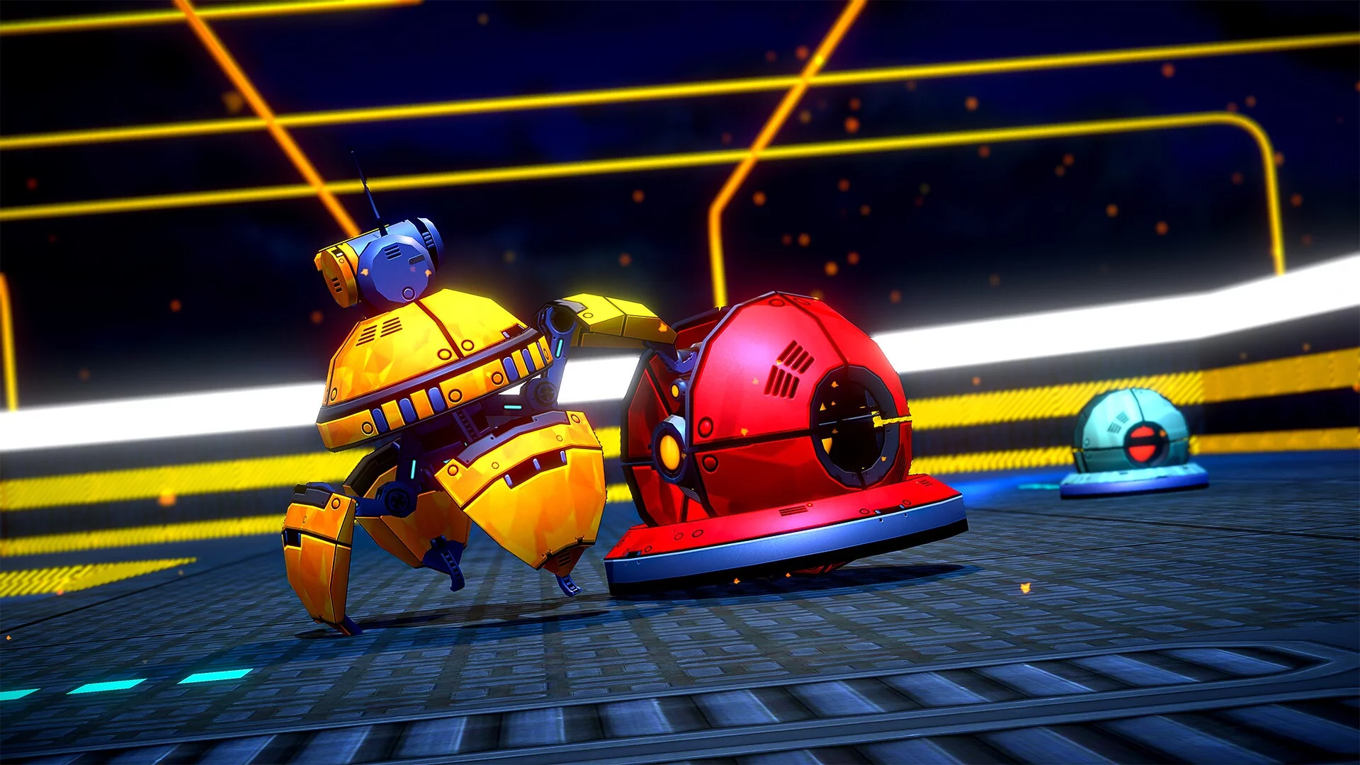 Изображение игры: Bad Bots Battle Arena
