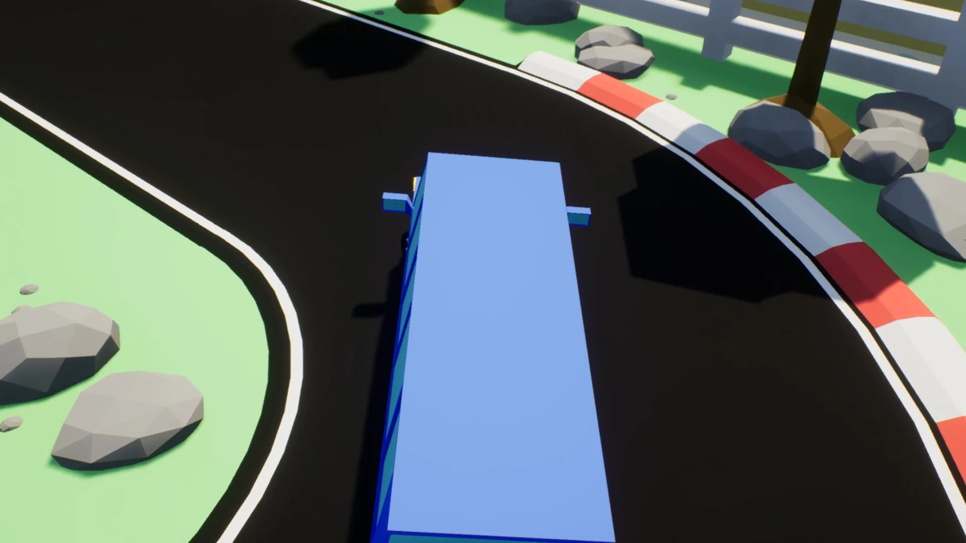 Изображение игры: Poly Racing