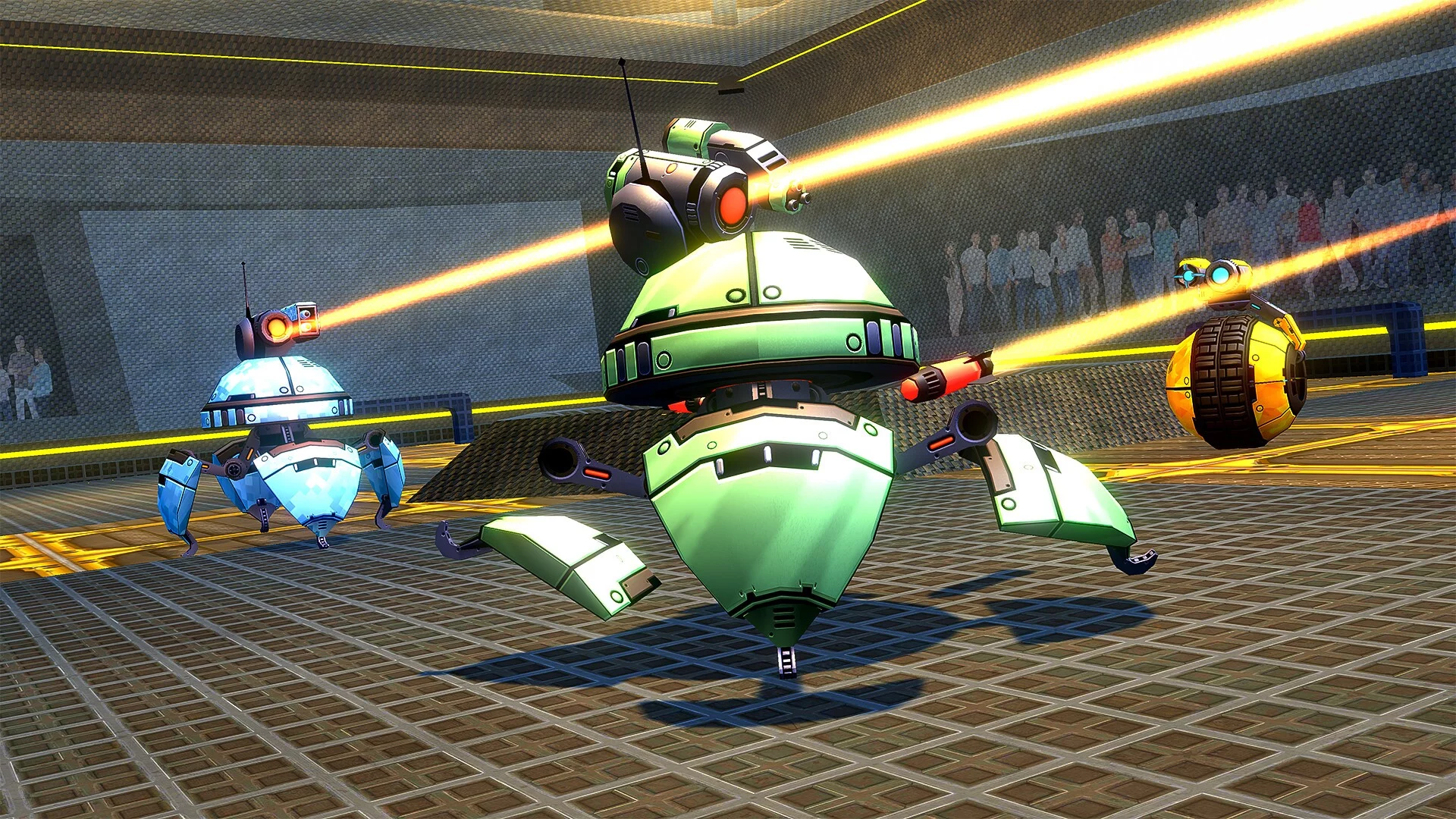 Изображение игры: Bad Bots Battle Arena