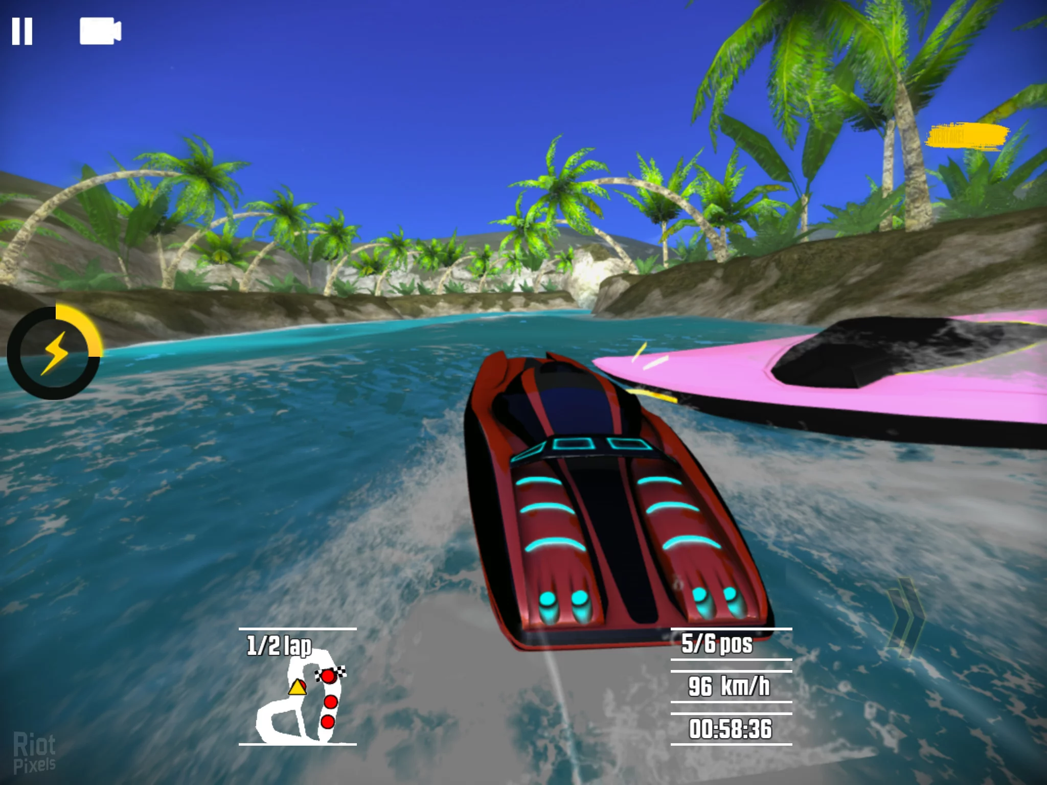 Изображение игры: Driver Speedboat Paradise