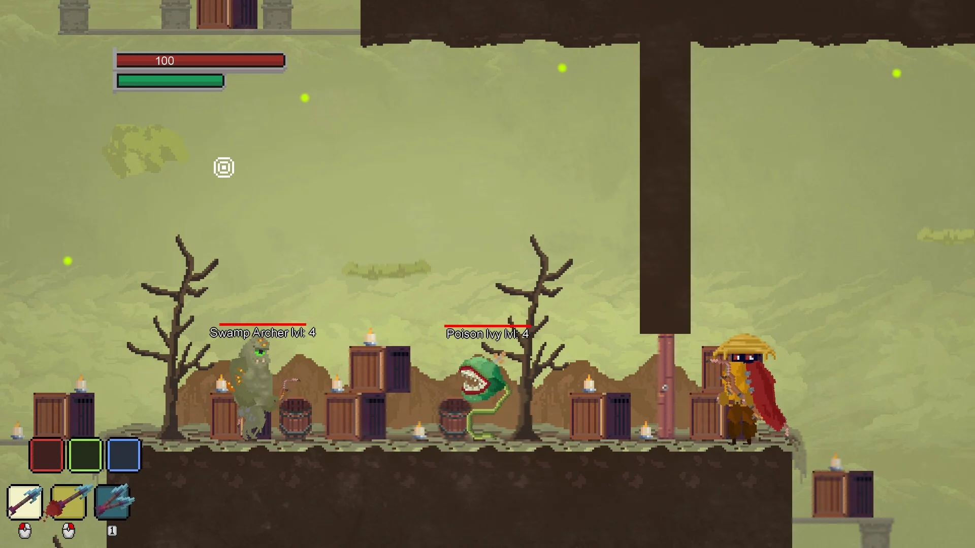 Изображение игры: Mysterious warrior