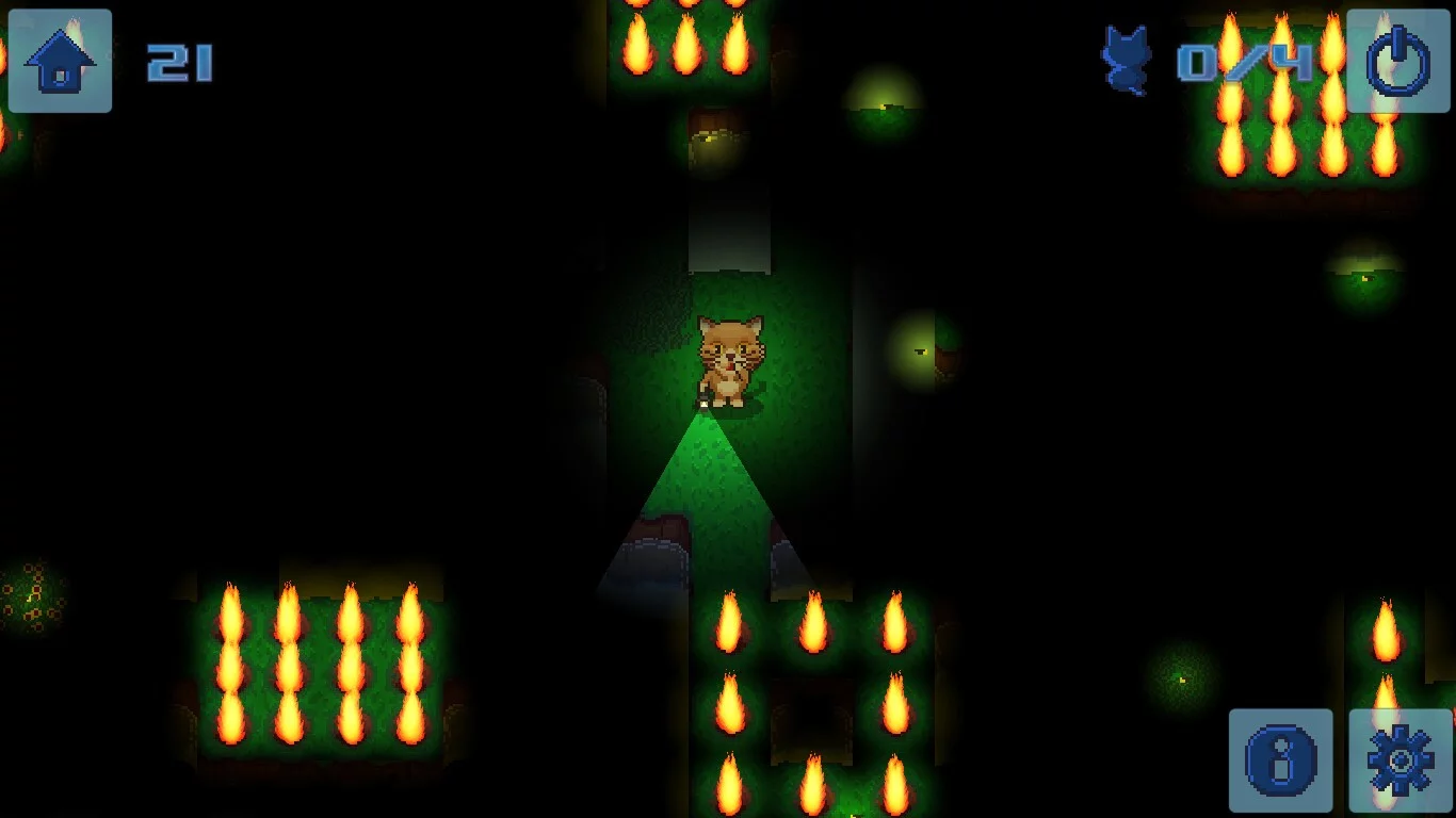 Изображение игры: Lost Kittens: Maze Garden