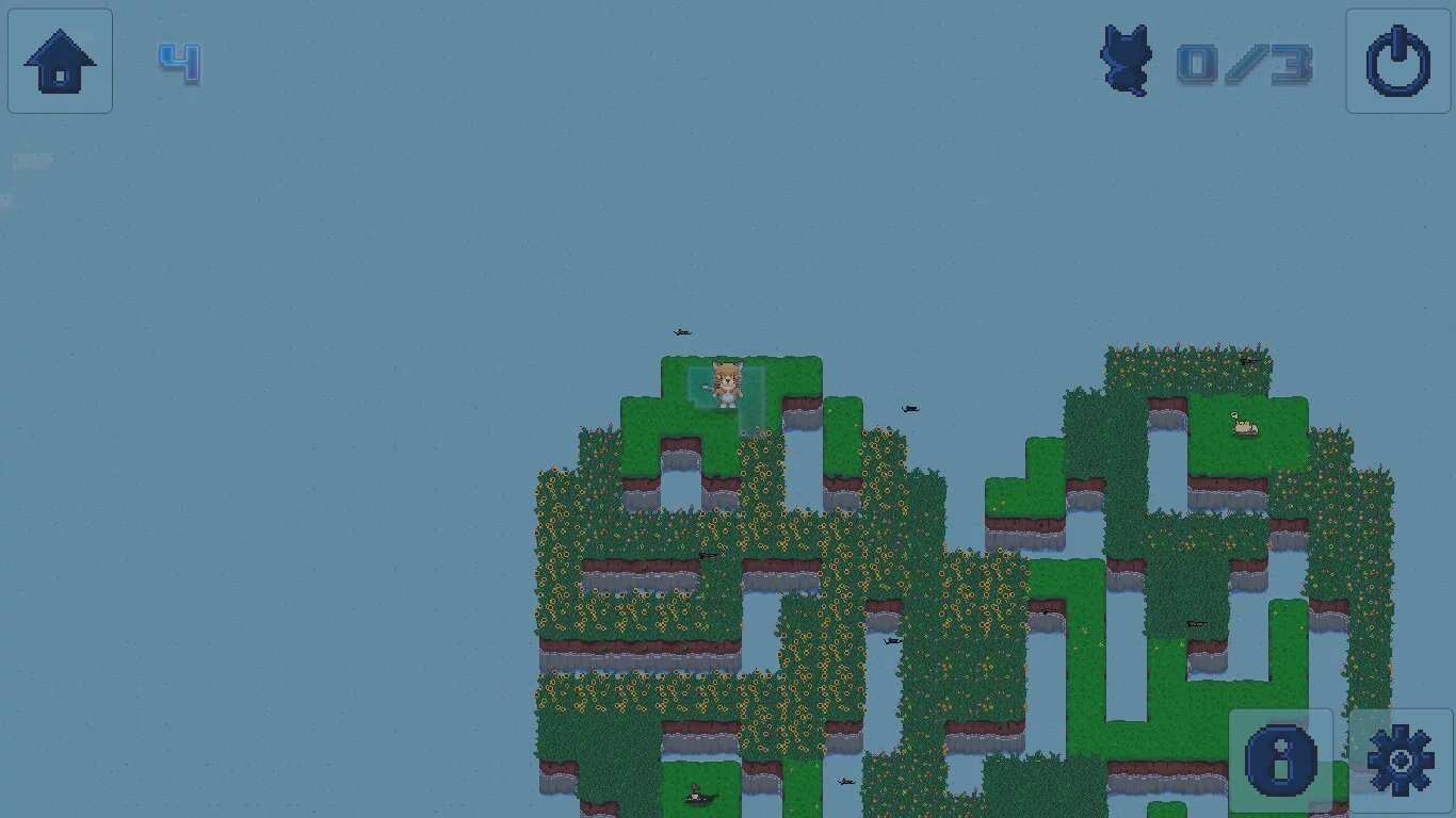 Изображение игры: Lost Kittens: Maze Garden