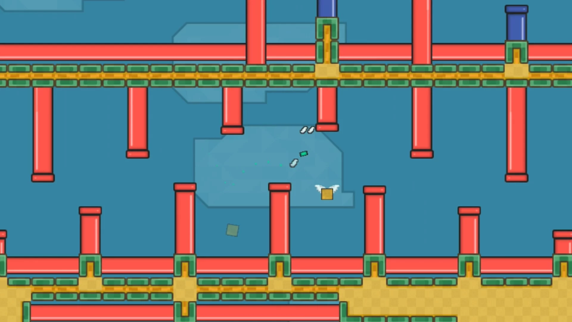 Изображение игры: Big FLAPPY Tower VS Tiny Square
