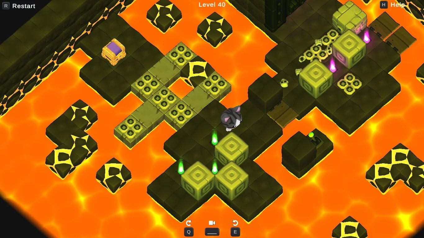 Изображение игры: Sokocat - Dungeon