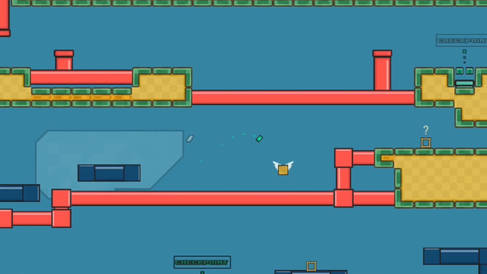 Изображение игры: Big FLAPPY Tower VS Tiny Square