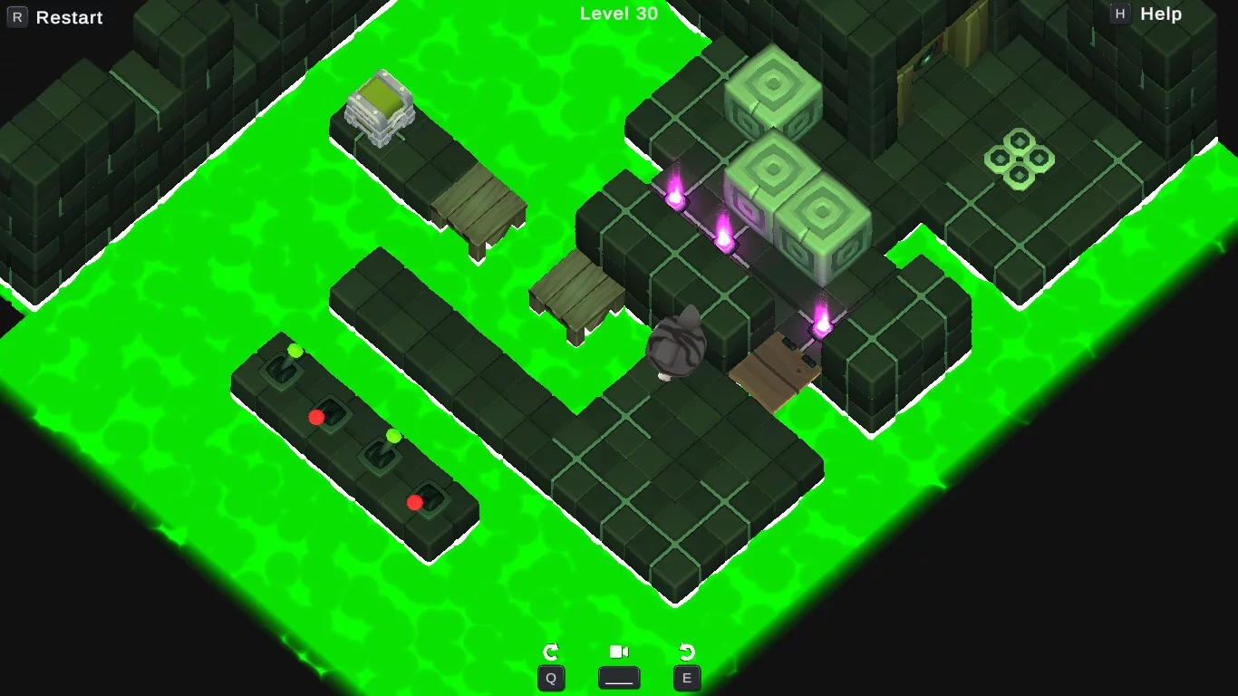 Изображение игры: Sokocat - Dungeon