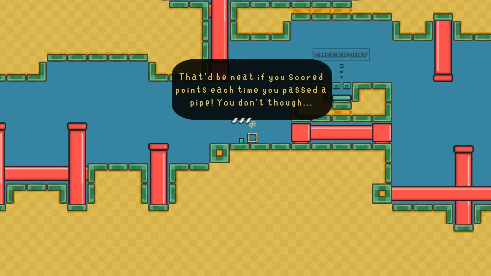 Изображение игры: Big FLAPPY Tower VS Tiny Square