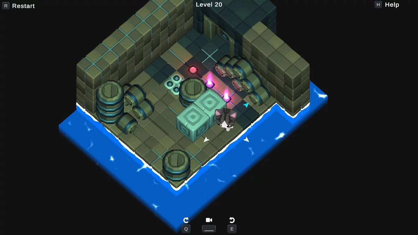 Изображение игры: Sokocat - Dungeon