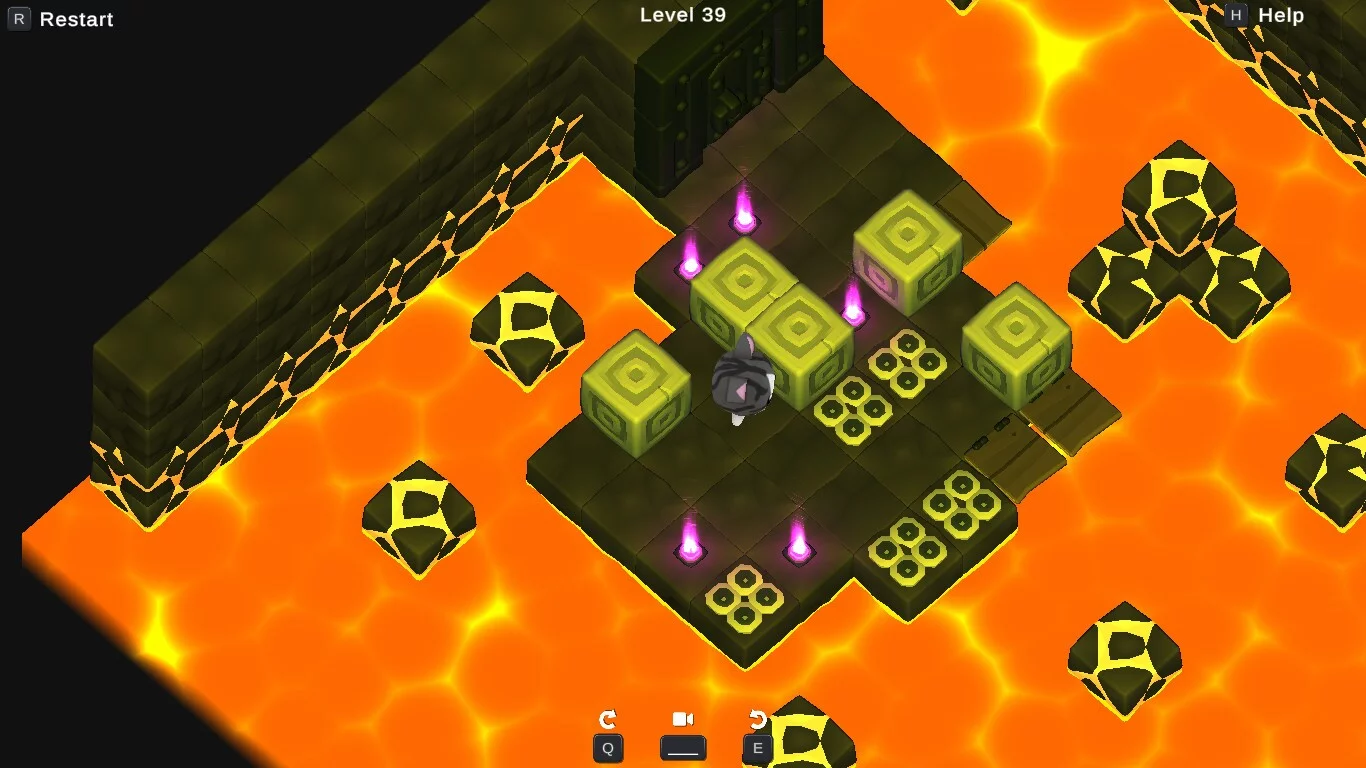 Изображение игры: Sokocat - Dungeon