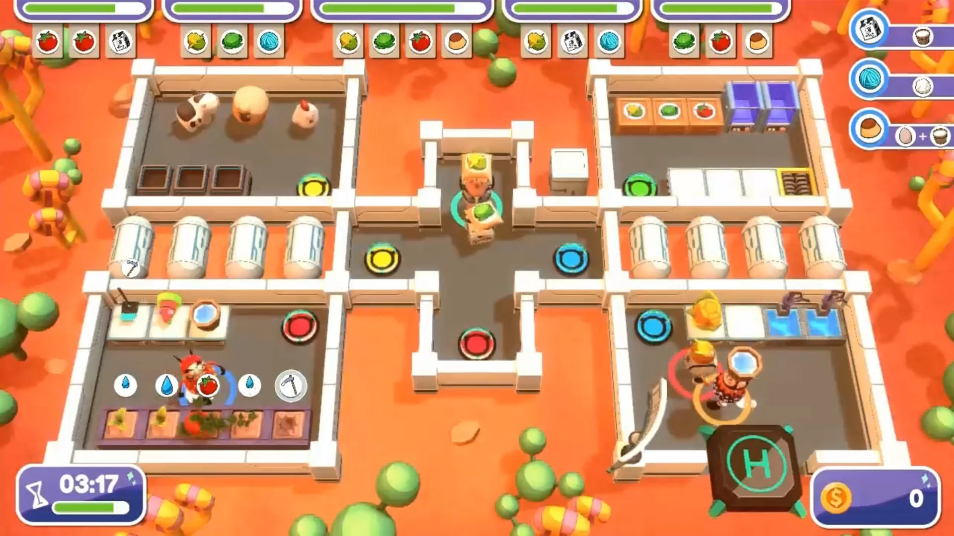 Изображение игры: Farmers Co-op: Out of This World