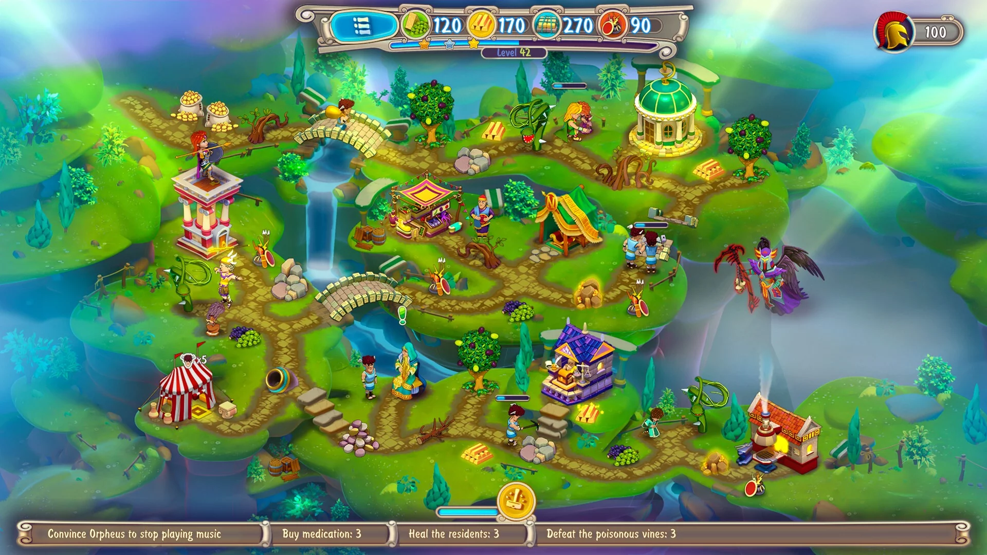 Изображение игры: Hermes: Tricks of Thanatos